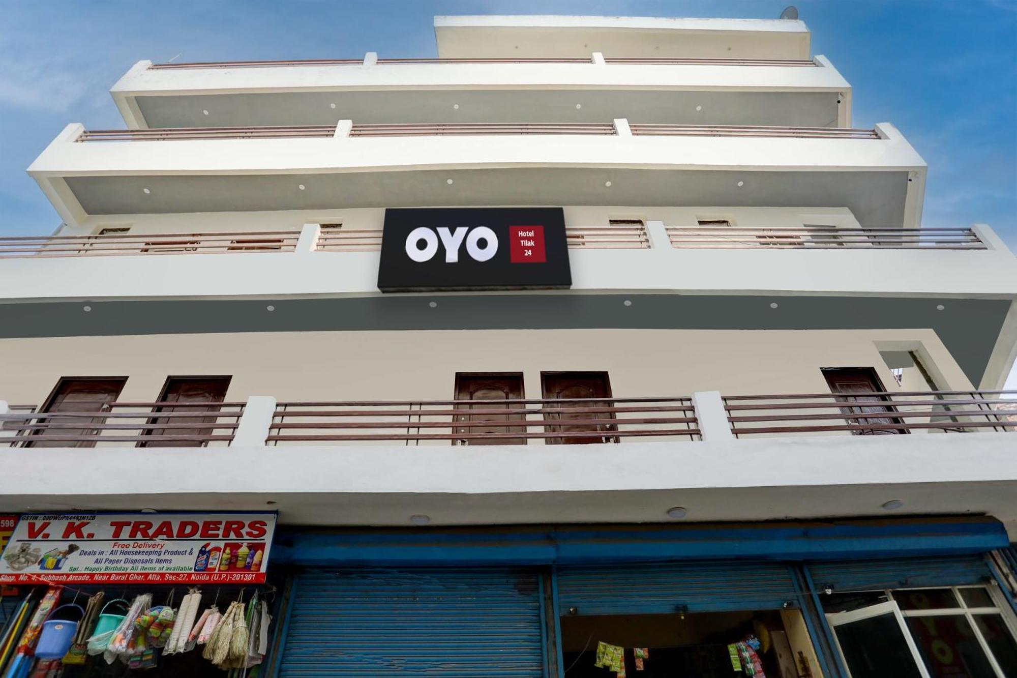 Hotel O Tilak Hotel 24 Sector 27 Near By Vinayak Hospital Gali No-6 Noida Kültér fotó